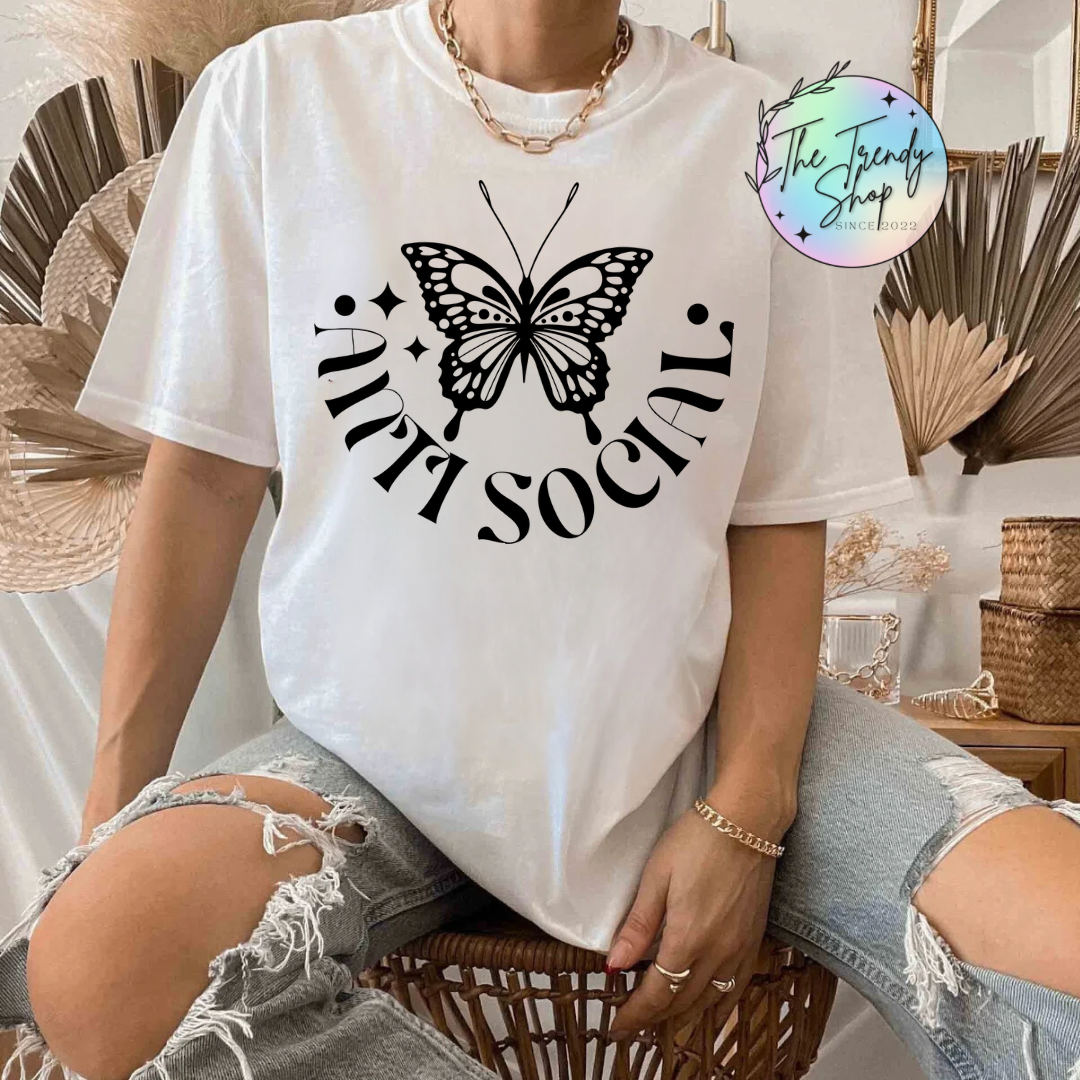 ANTISOCIAL TEE OR CREW