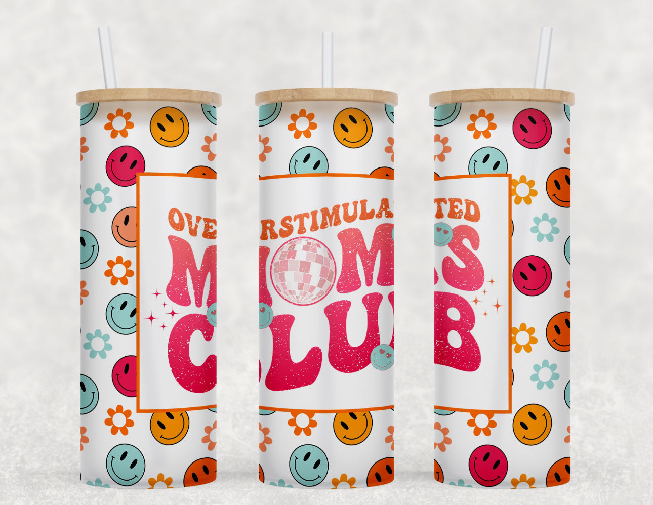OVERSTIMULATED MOMS TUMBLER CUP
