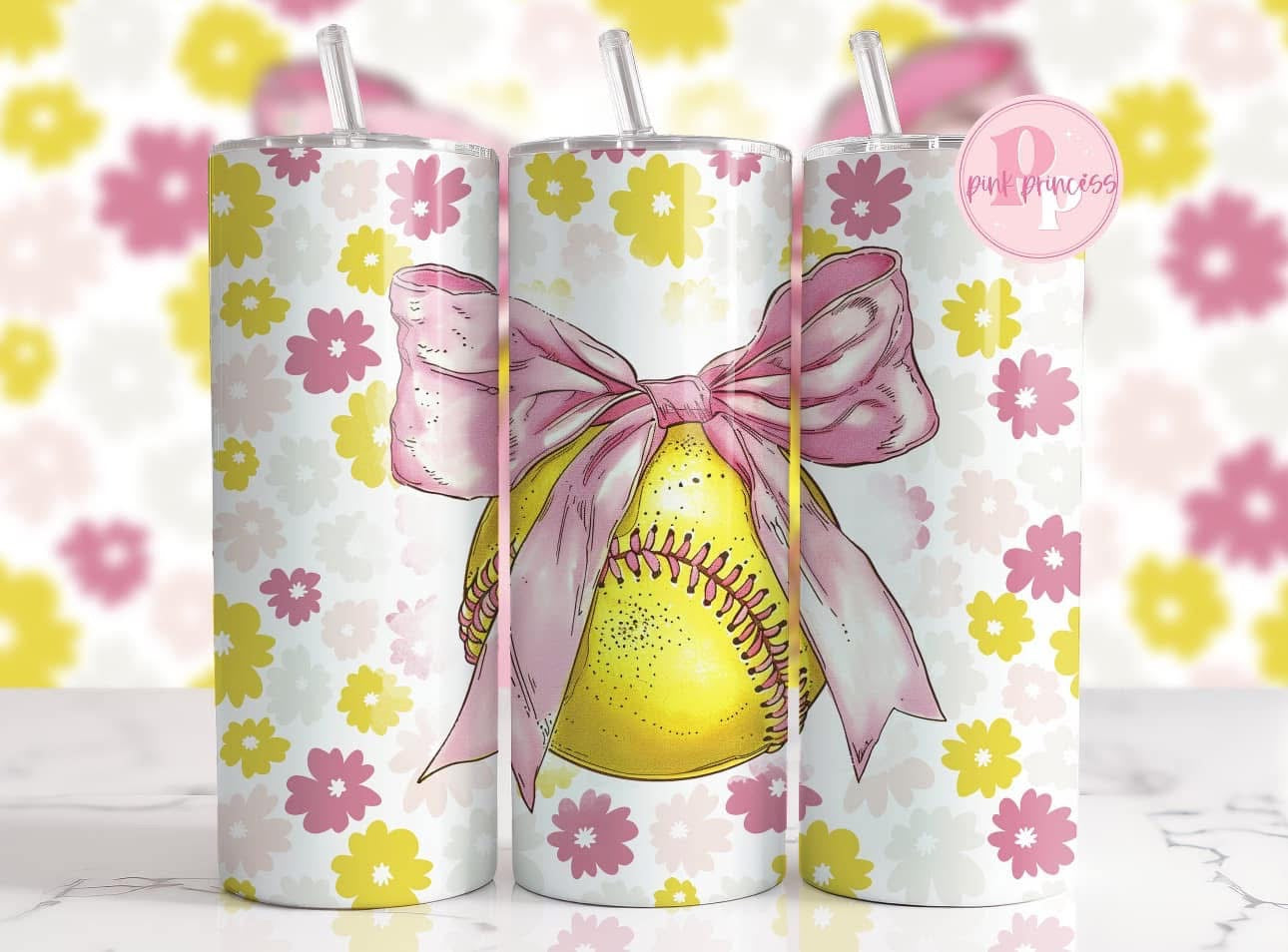 SOFTBALL TUMBLER CUP