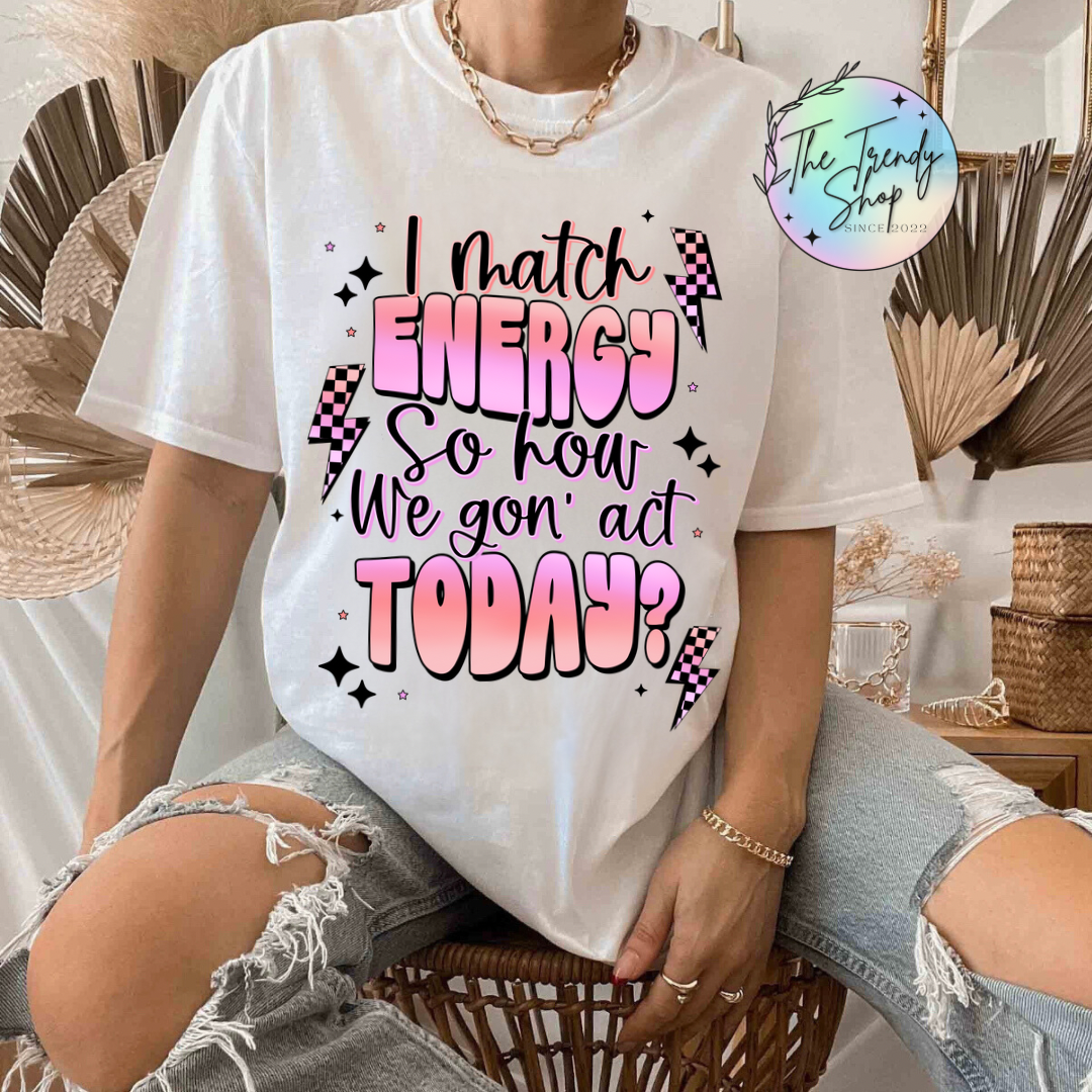 I MATCH ENERGY TEE OR CREW