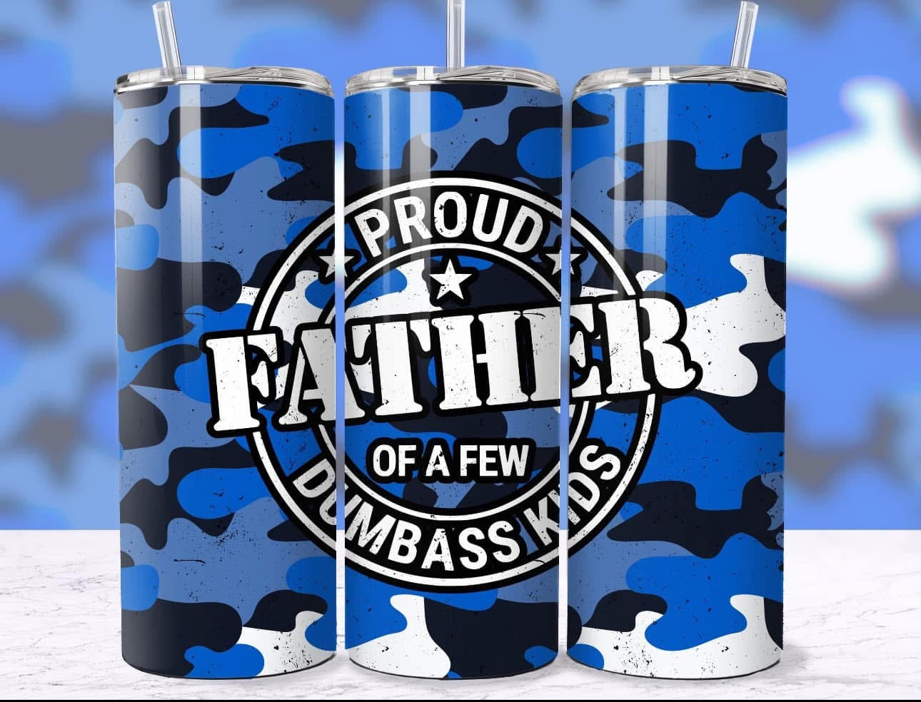 PROUD FATHER TUMBLER CUP
