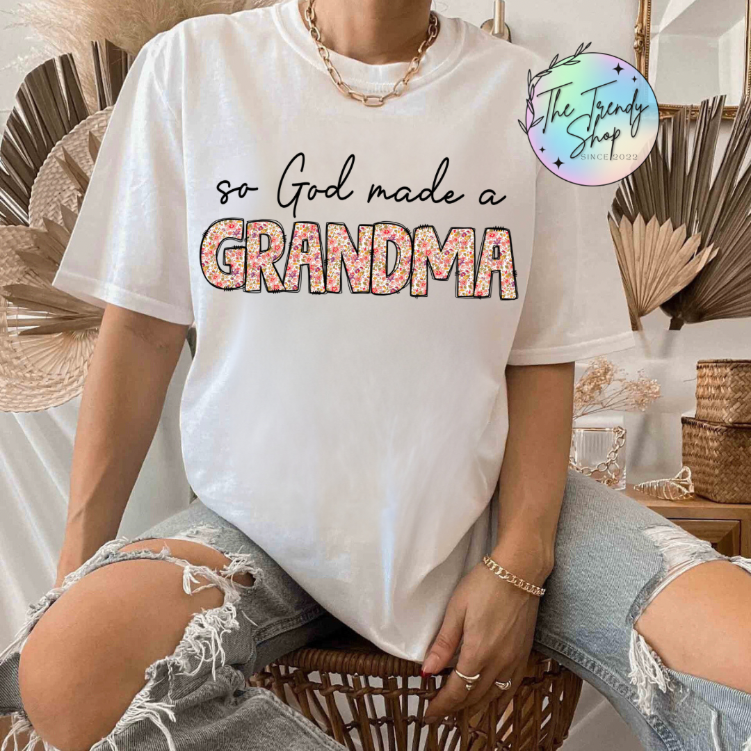 GRANDMA TEE OR CREW