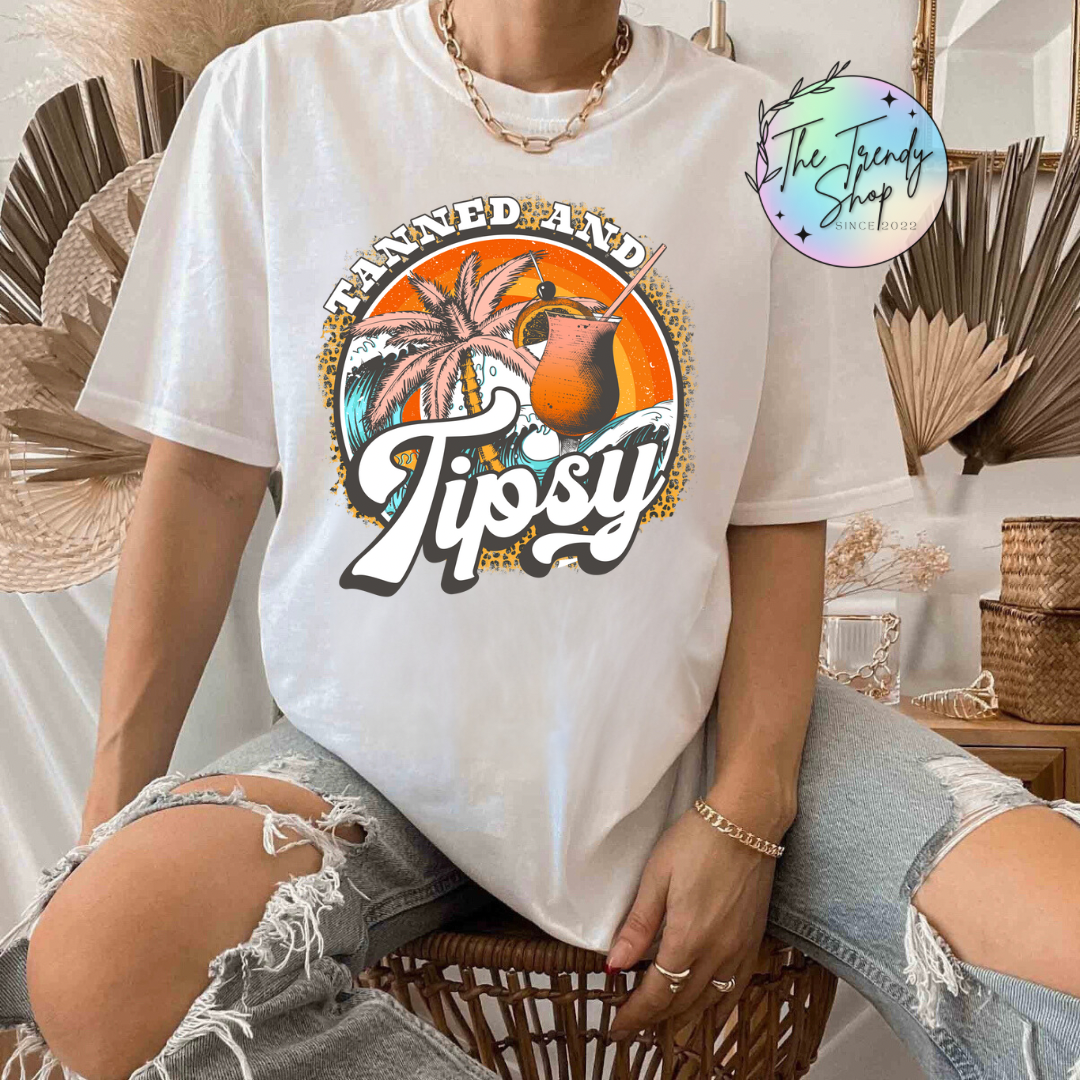 TIPSY TEE OR CREW