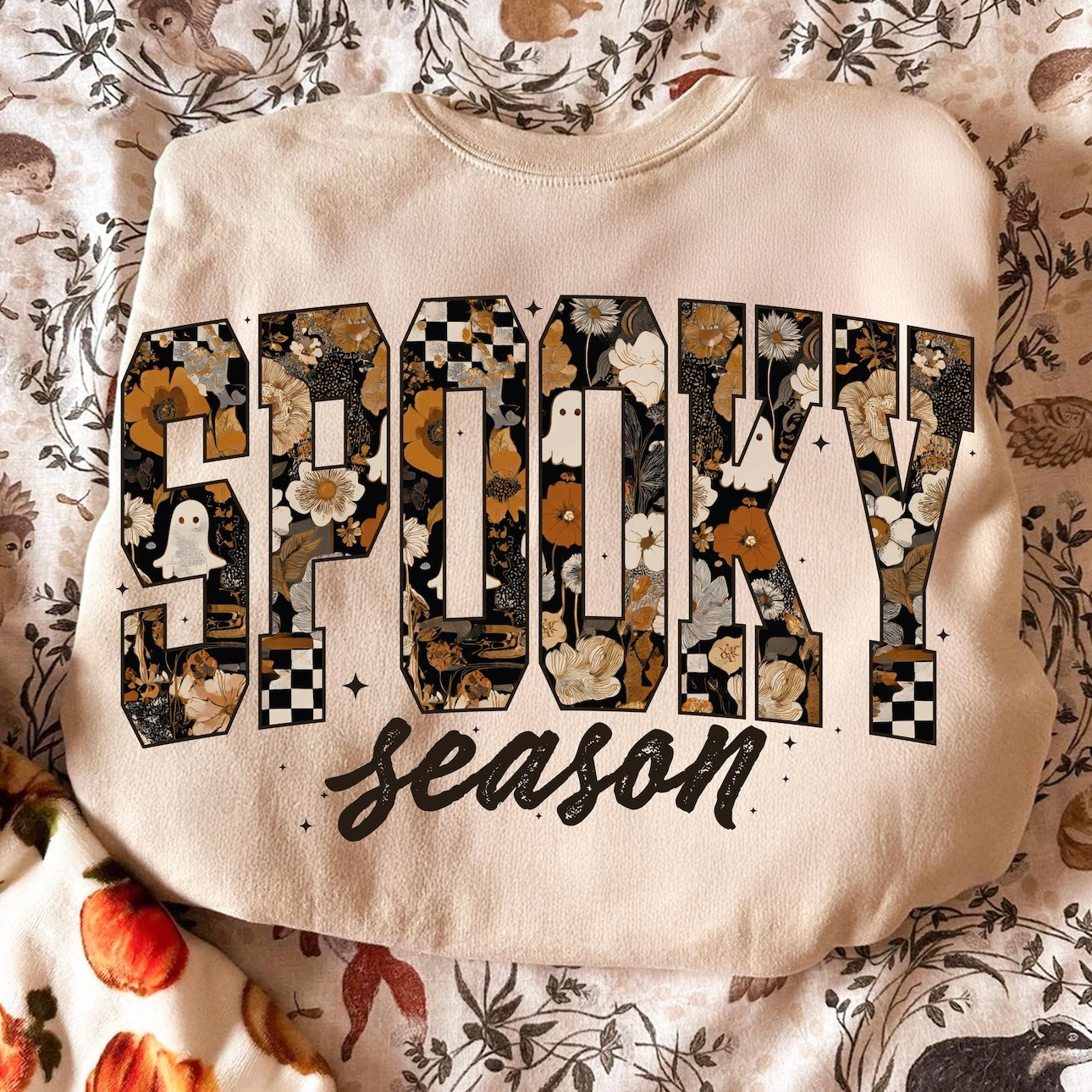 SPOOKY TEE OR CREW