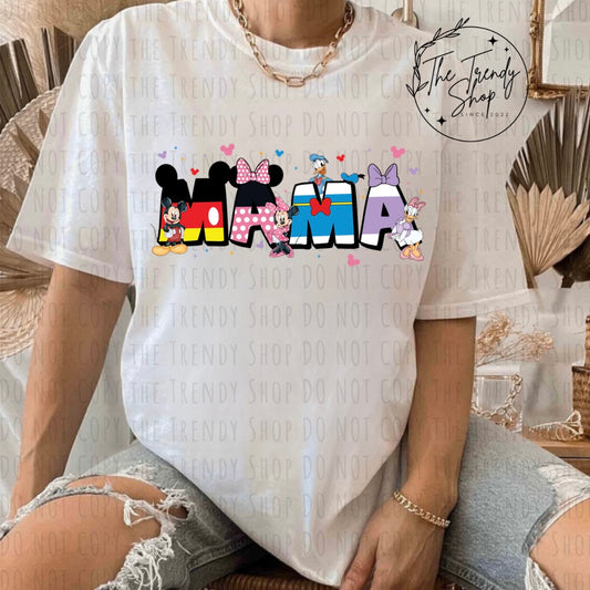 CHARACTER MAMA TEE OR CREW