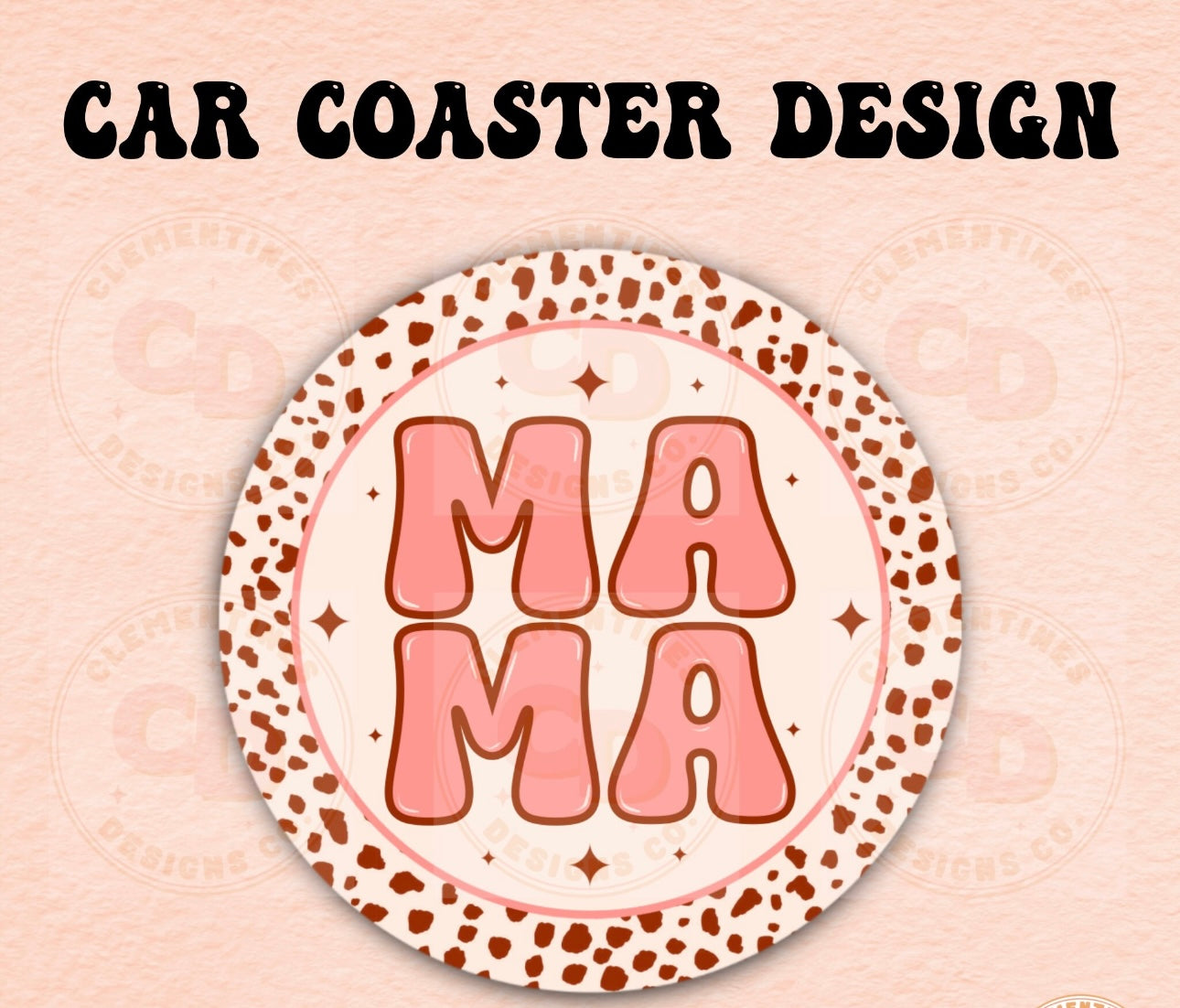 MAMA CUP COASTER SET