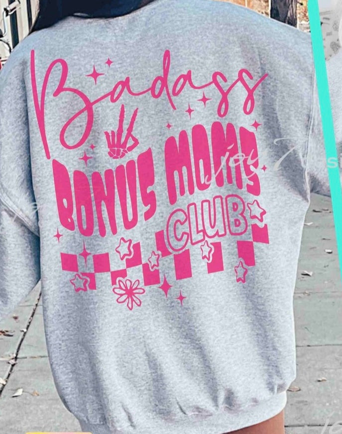 PINK BONUS MOM TEE OR TANK