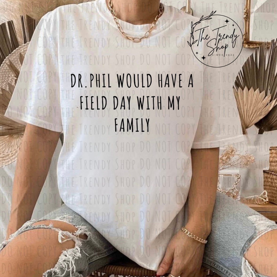 DR PHIL TEE OR CREW