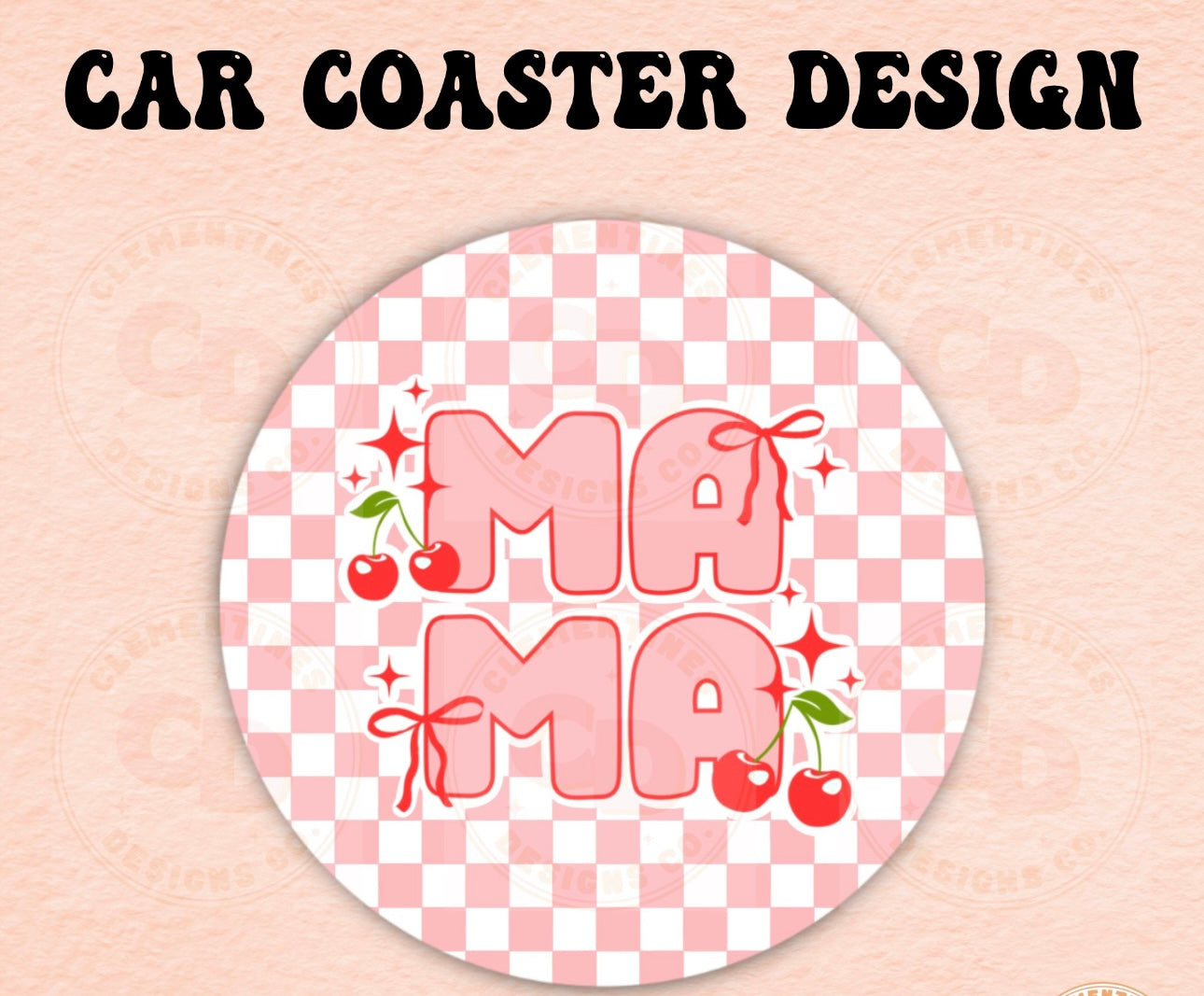 MAMA CUP COASTER SET