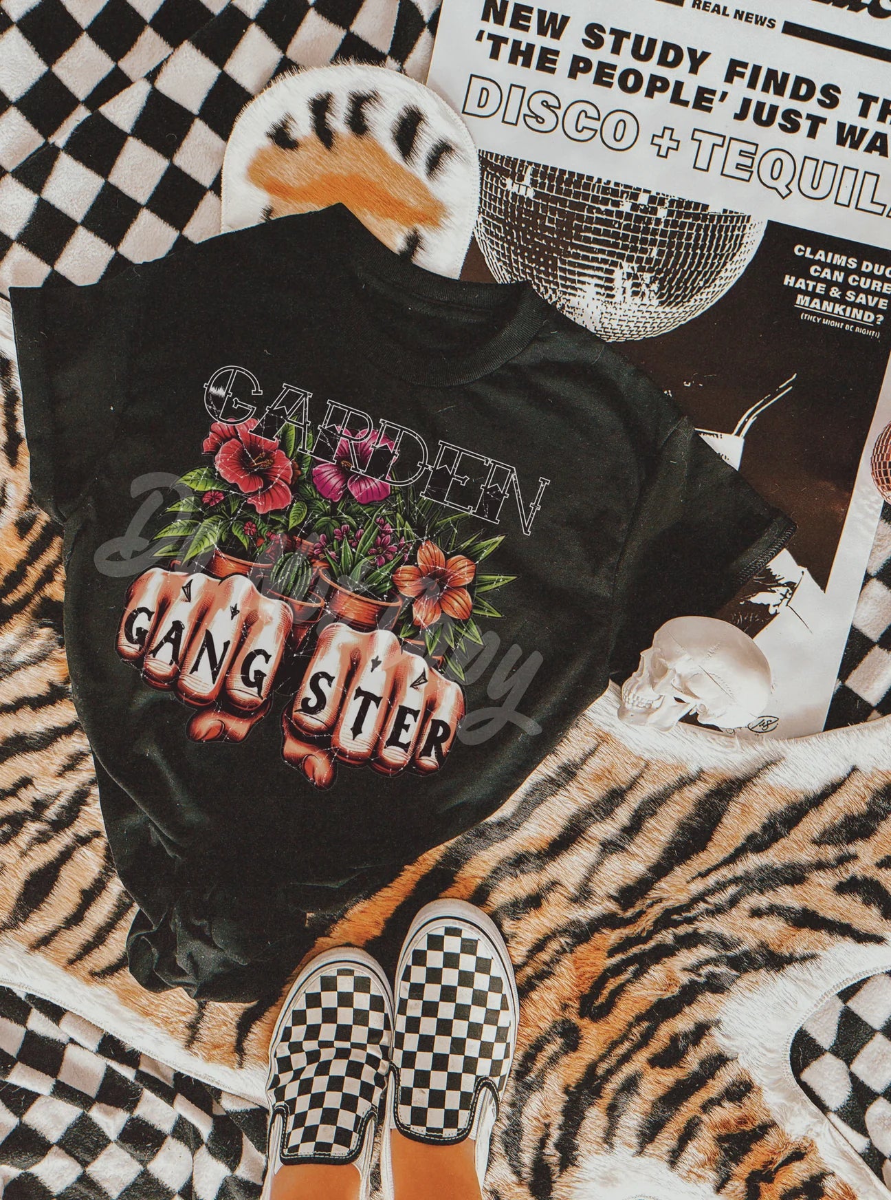 GARDEN GANGSTER TEE OR TANK