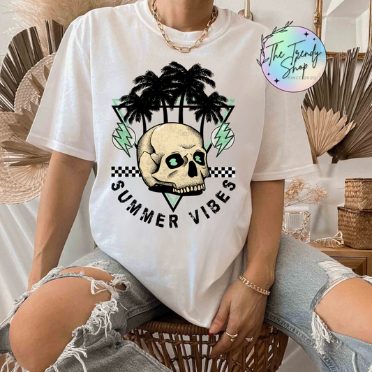 SUMMER VIBES TEE OR CREW