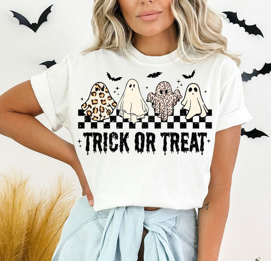 TRICK OR TREAT CREW OR TEE