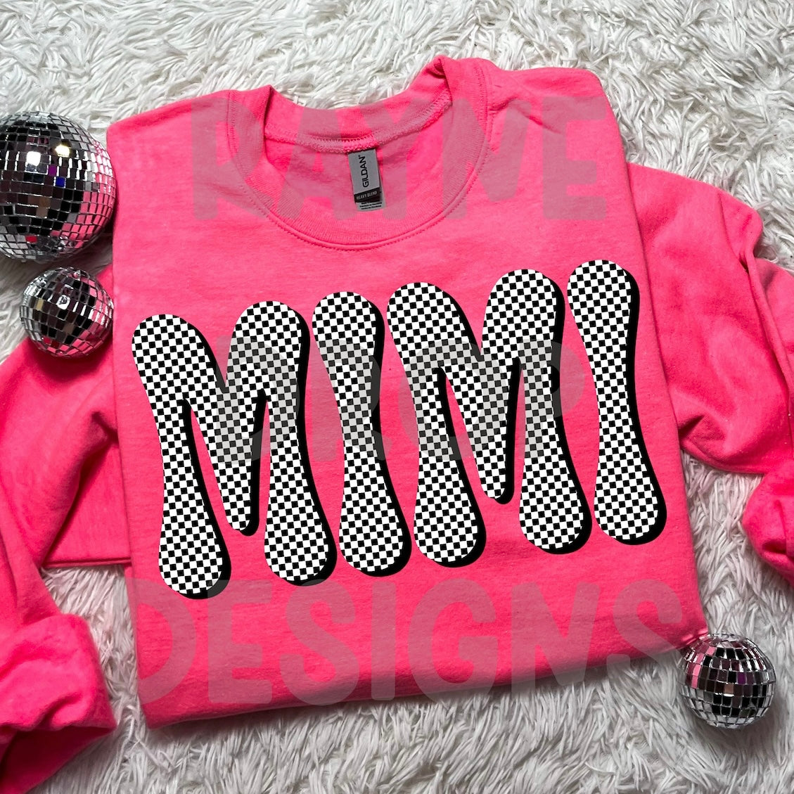 RETRO CHECKER MIMI TEE