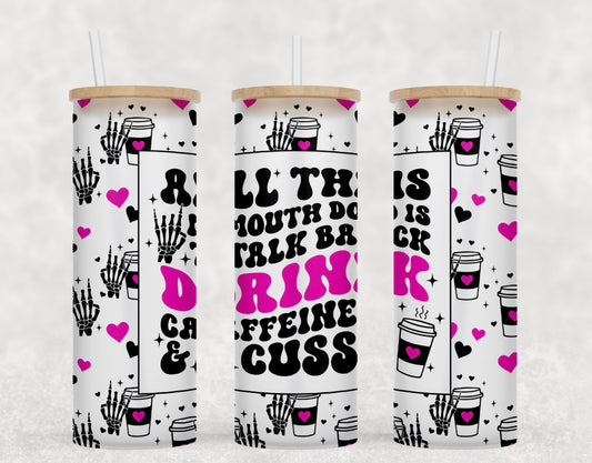 SASSY COFFEE TUMBLER CUP