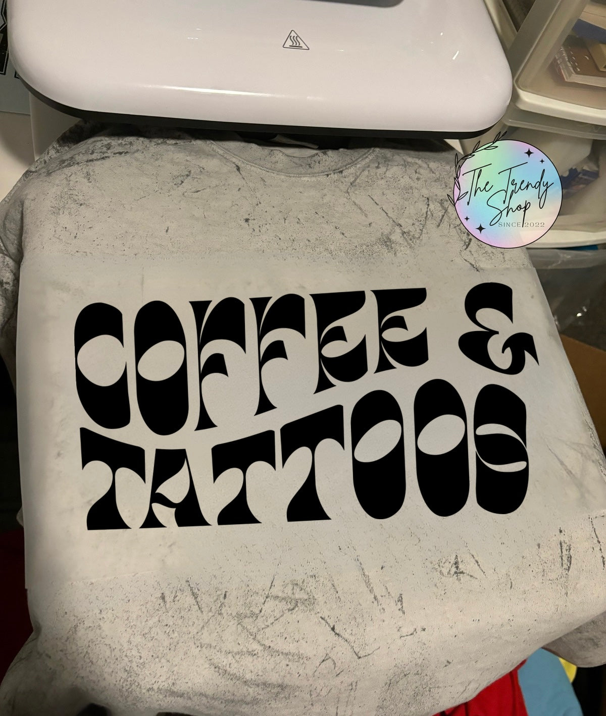 COFFEE & TATTOOS COMFORT COLOR TEE