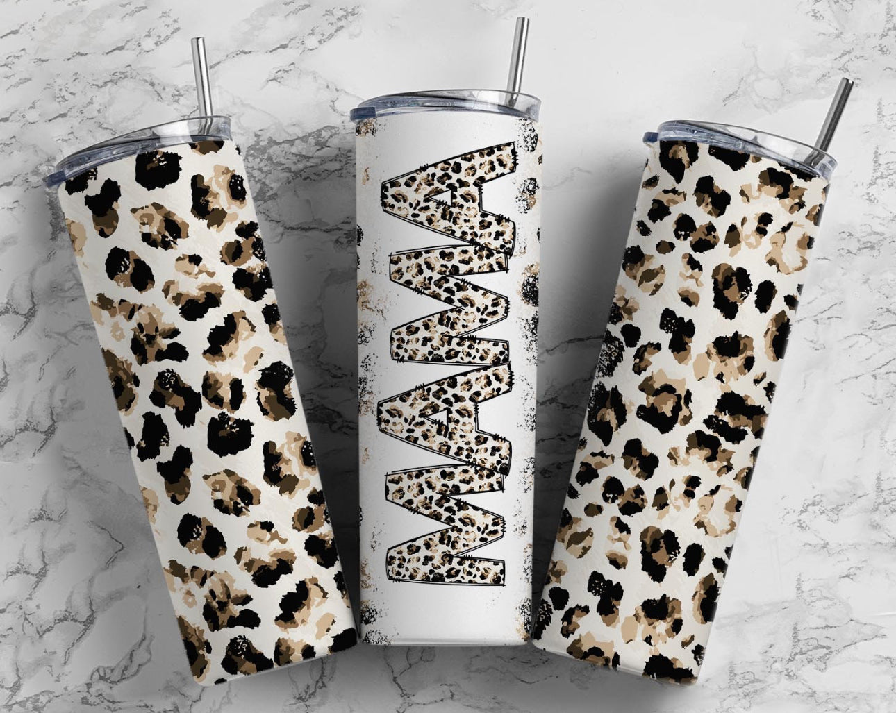 LEOPARD MAMA TUMBLER CUP
