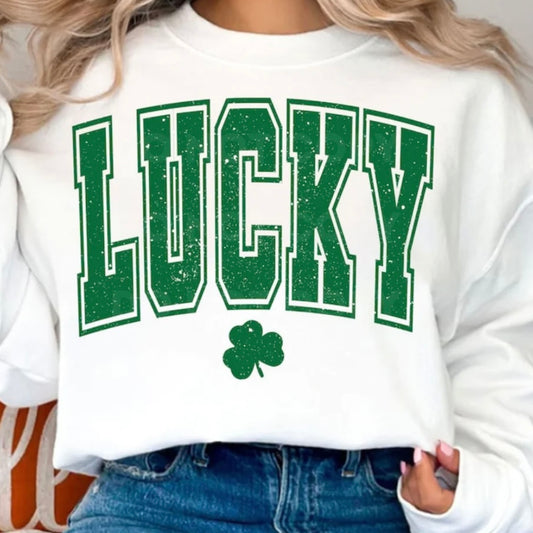 LUCKY TEE OR CREW