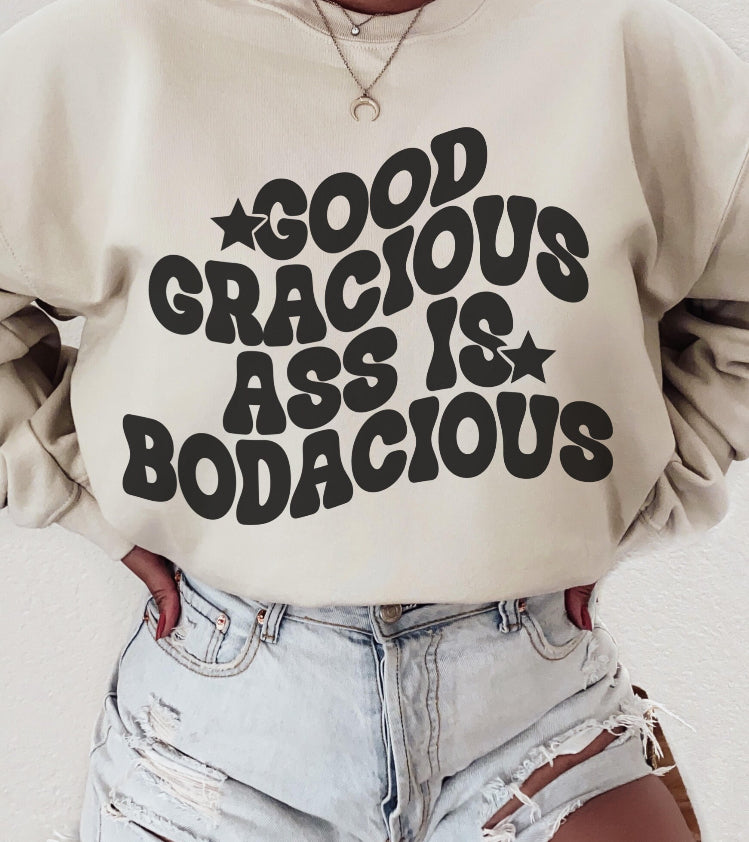 GOOD GRACIOUS TEE OR CREW