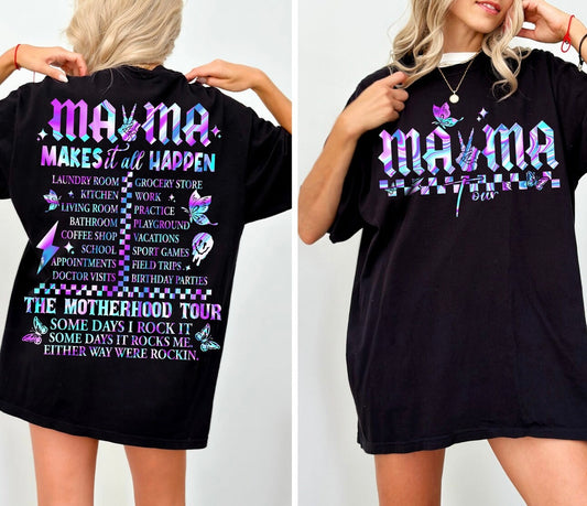 MAMA TOUR PRINTED TEE