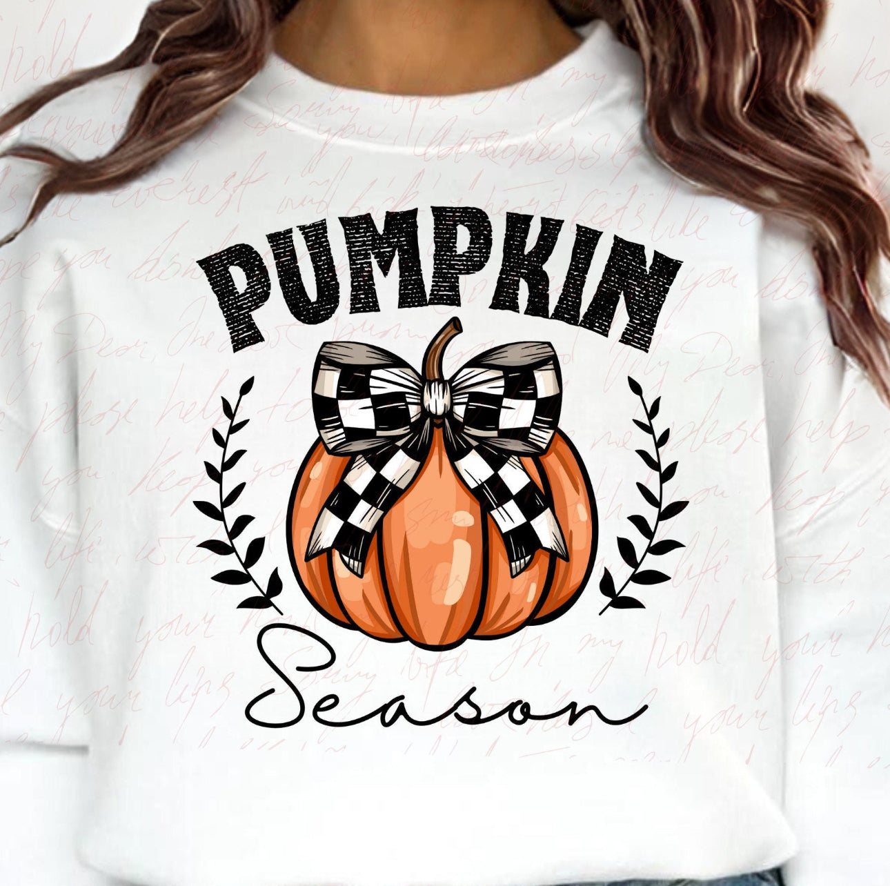 PUMPKIN SEASON CREW OR TEE