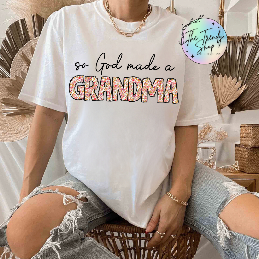 SO GOD MADE A GMA TEE OR CREW