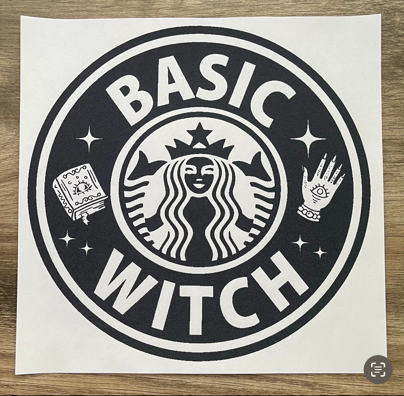 BASIC WITCH TEE OR CREW