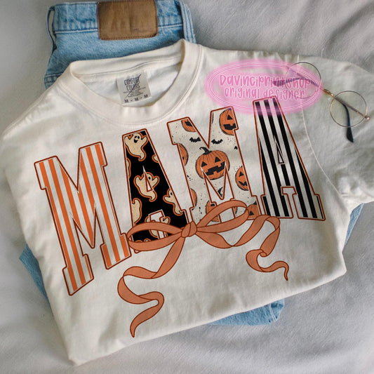 SPOOKY MAMA TEE OR CREW