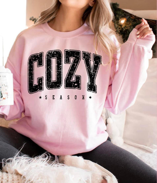 COZY WEATHER TEE OR CREW