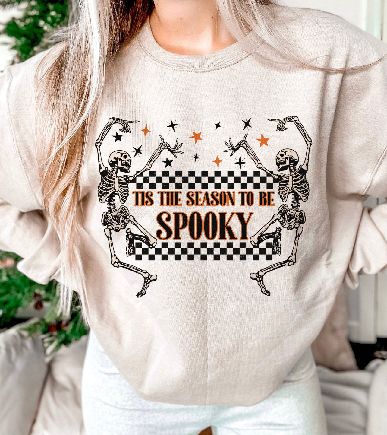 TIS THE SEASON TO BE SPOOKY CREW OR TEE