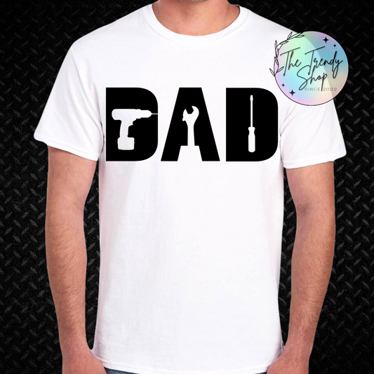 DAD TOOL TEE OR CREW