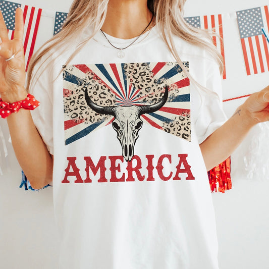 AMERICA TEE OR CREW