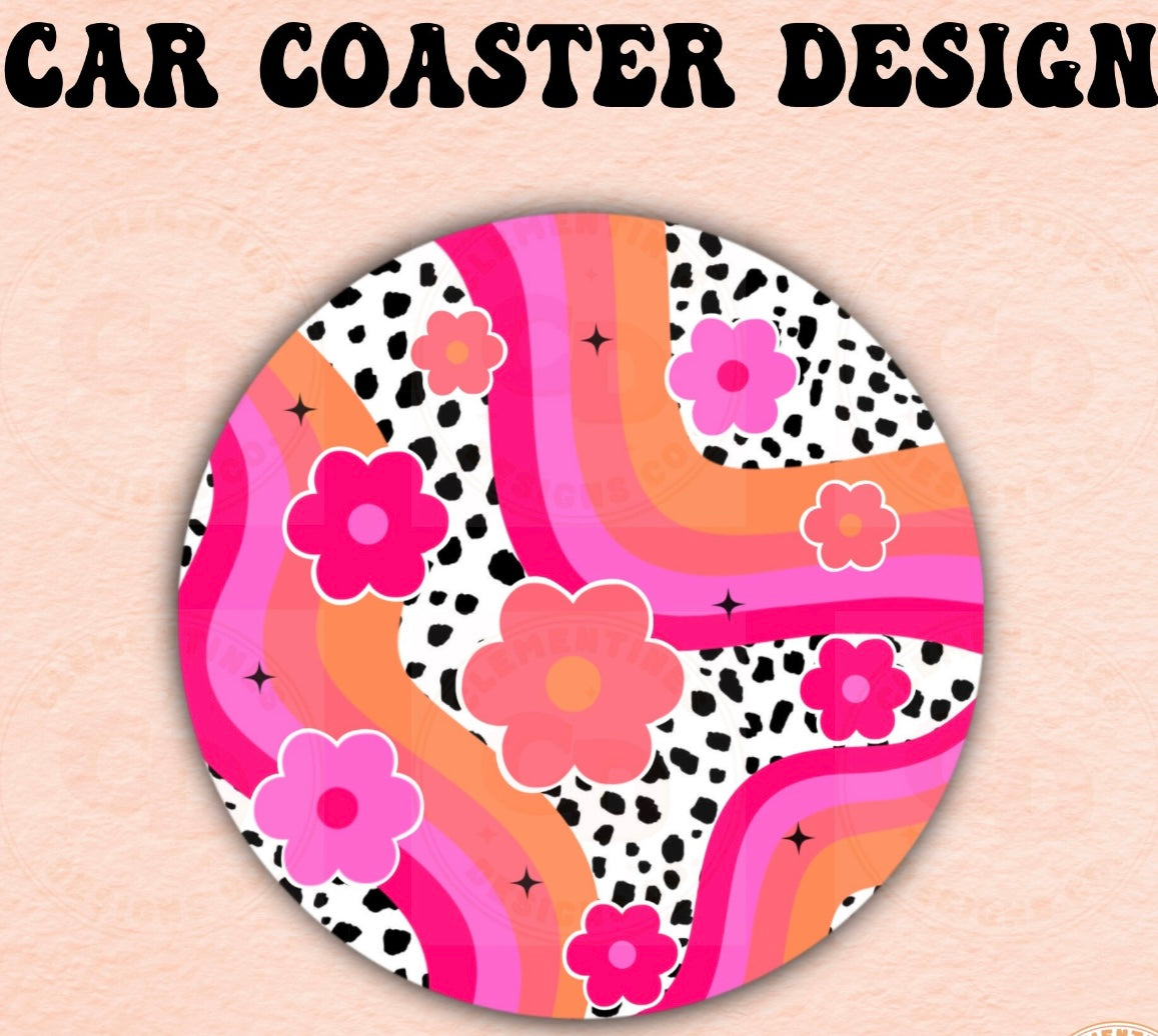 GROOVY CUP COASTER SET