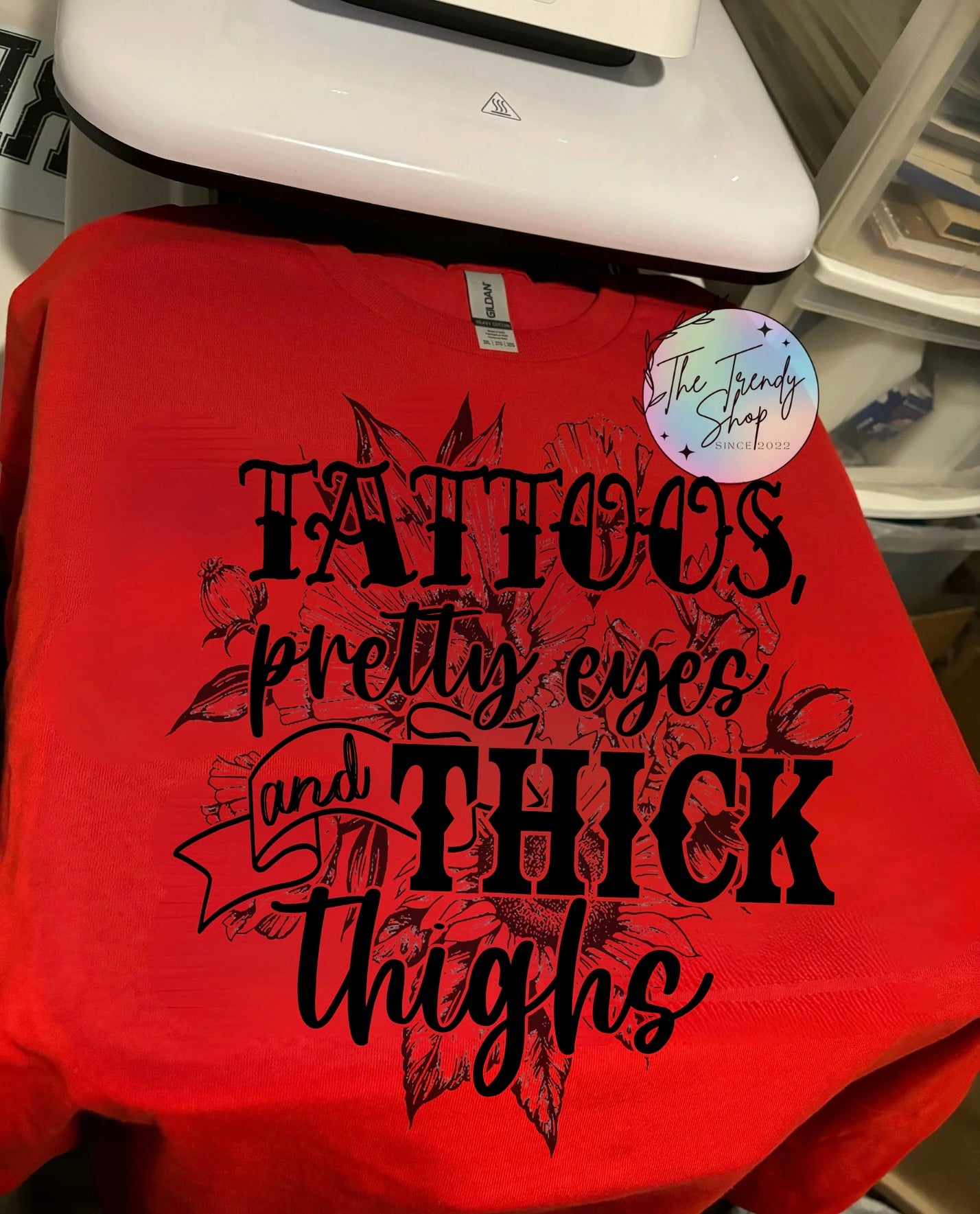 TATTOOS PRETTY THIGHS TEE