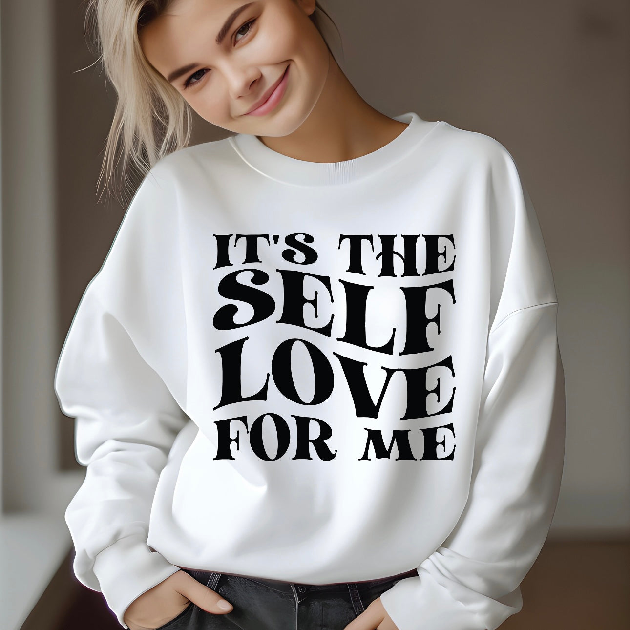 SELF LOVE TEE OR CREW