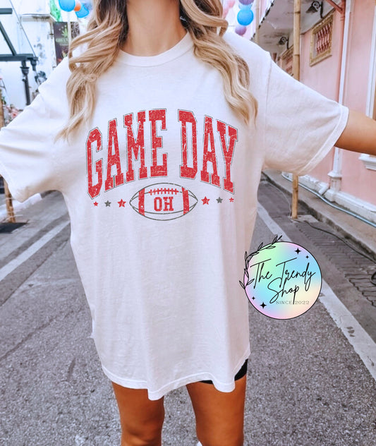 OH GAME DAY TEE OR CREW