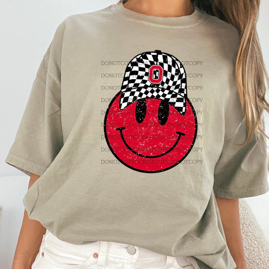 OHIO STATE PRINTED CREW OR TEE