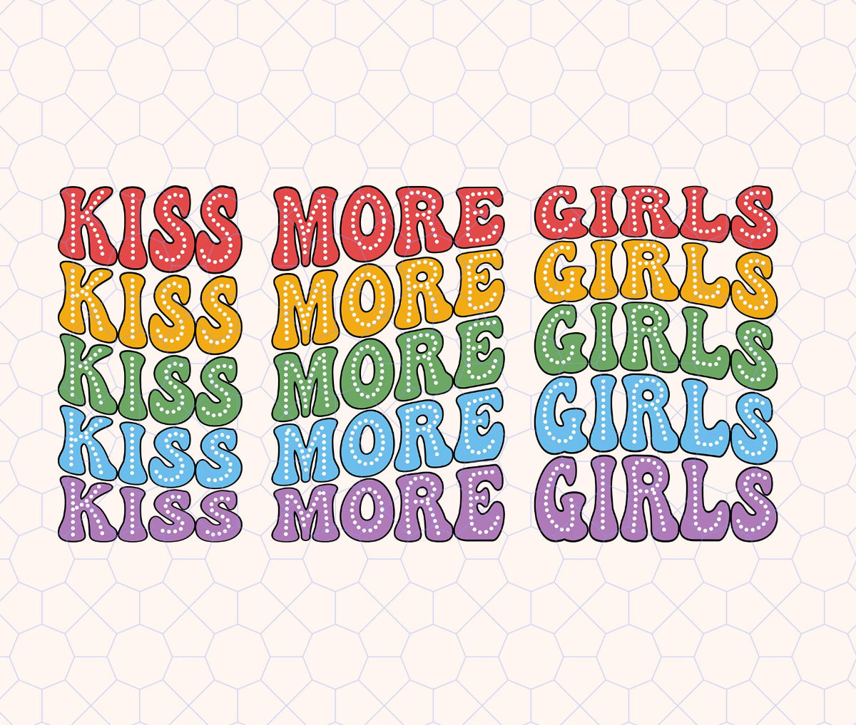 KISS MORE GIRLS TEE