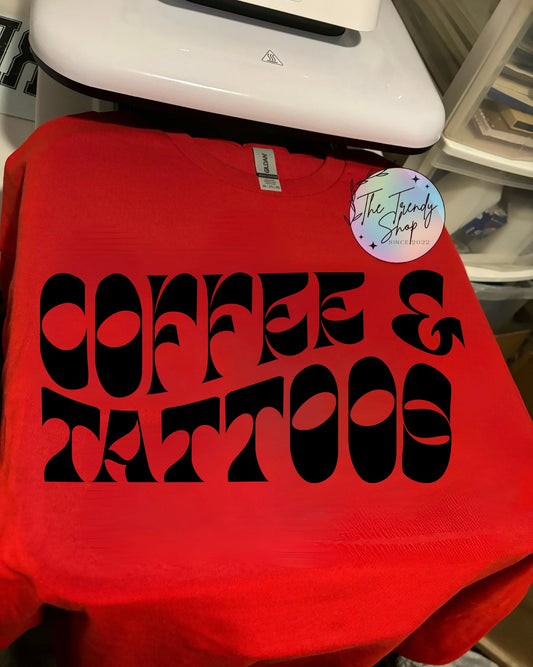 COFFEE & TATTOOS TEE