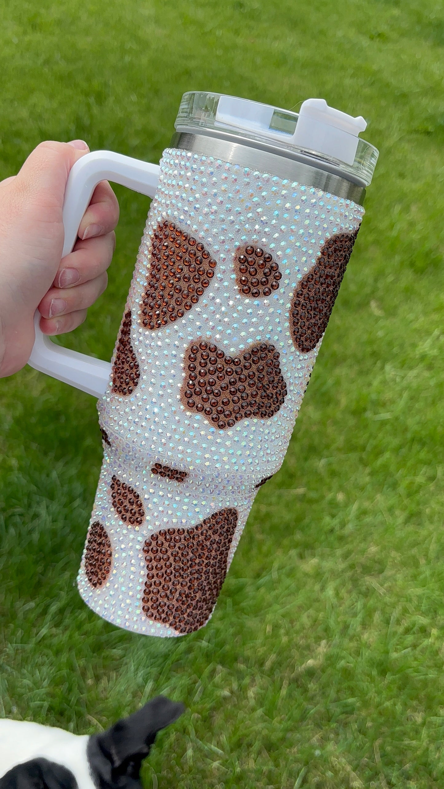 COW & IRIDESCENT 40oz TUMBLERS