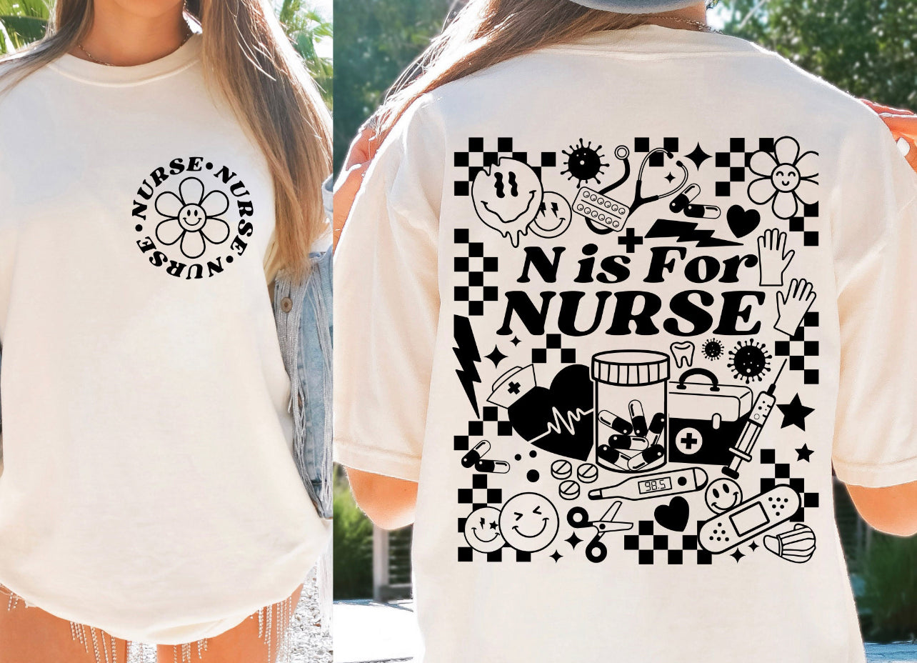 N IS FOR NURSE TEE