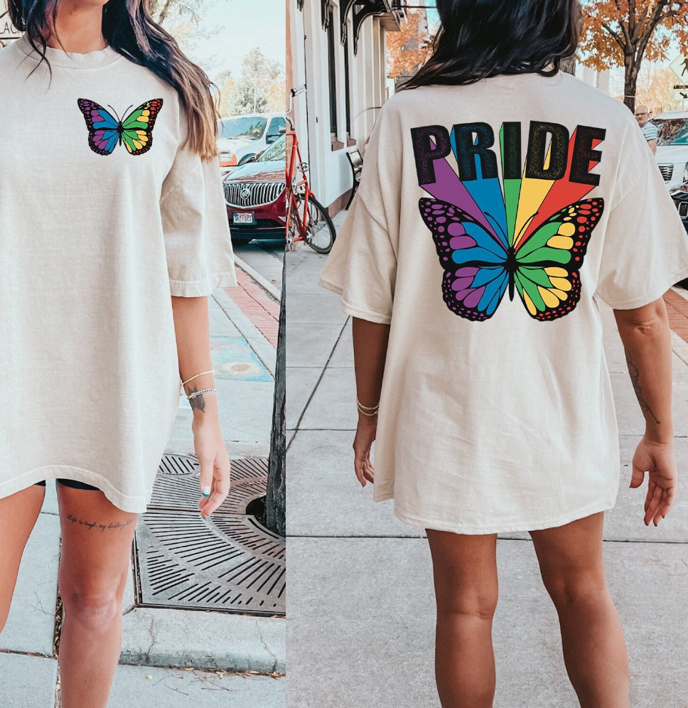 BUTTERFLY PRIDE TEE🌈