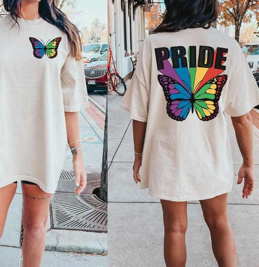 BUTTERFLY PRIDE TEE🌈