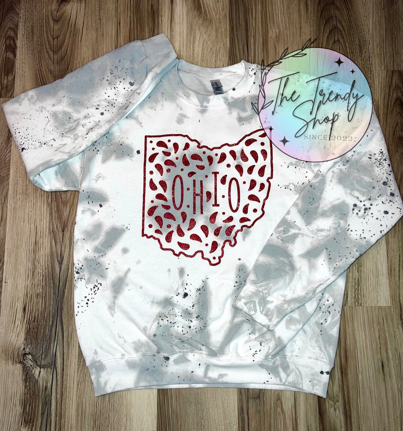 GLITTER OHIO / DYE + SPLATTER