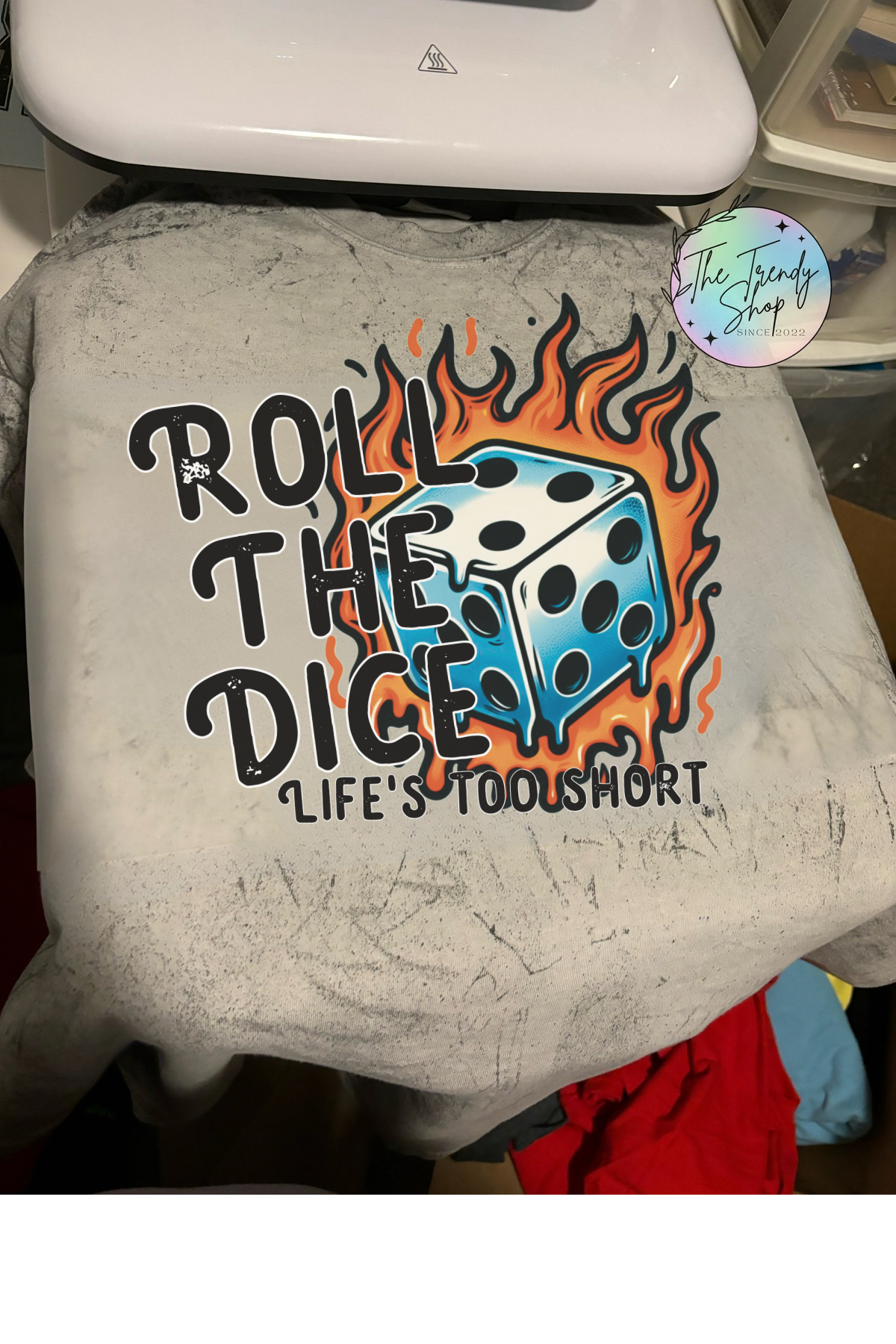 ROLL THE DICE COMFORT COLOR TEE