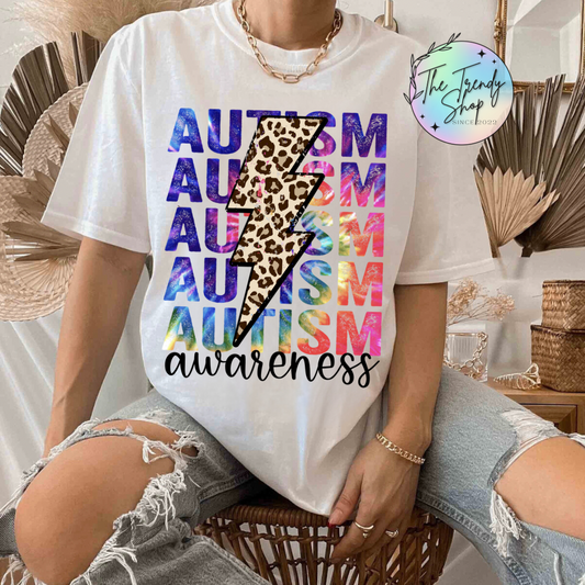 AUTISM AWARENESS TEE OR CREW