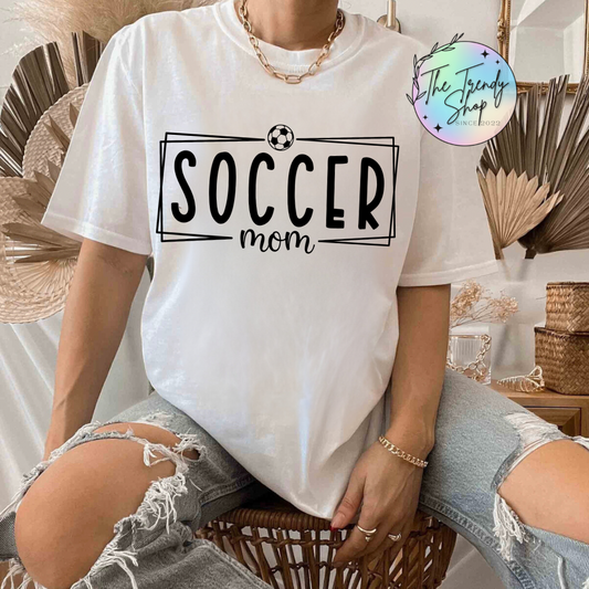 SOCCER MOM TEE OR CREW