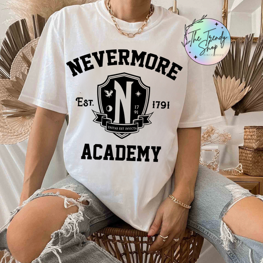 NEVERMORE TEE OR CREW