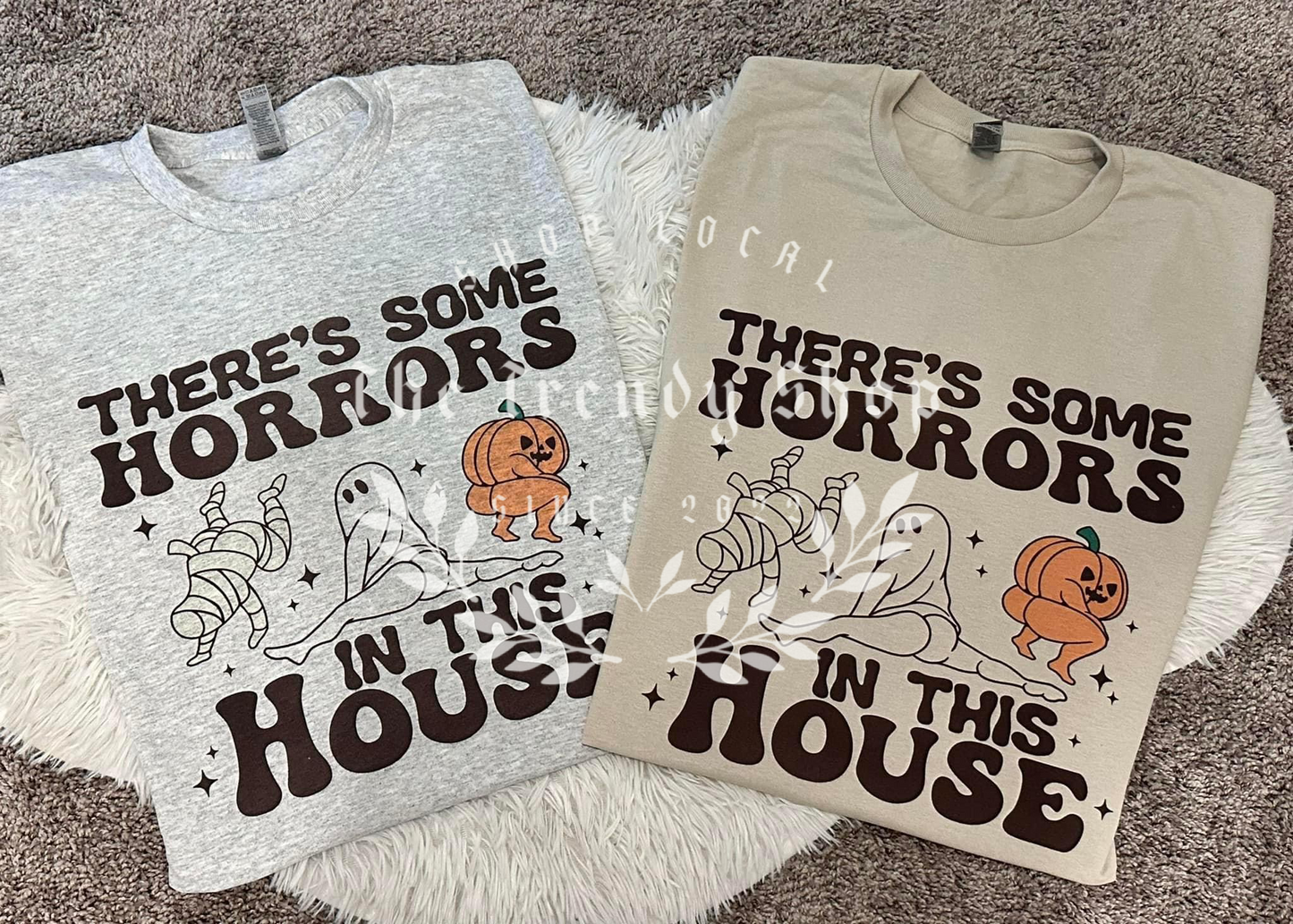 THERE’S SOME HORRORS CREW OR TEE