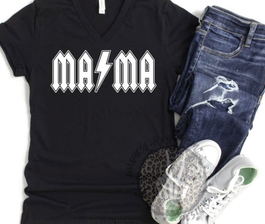 AC DC MAMA TEE