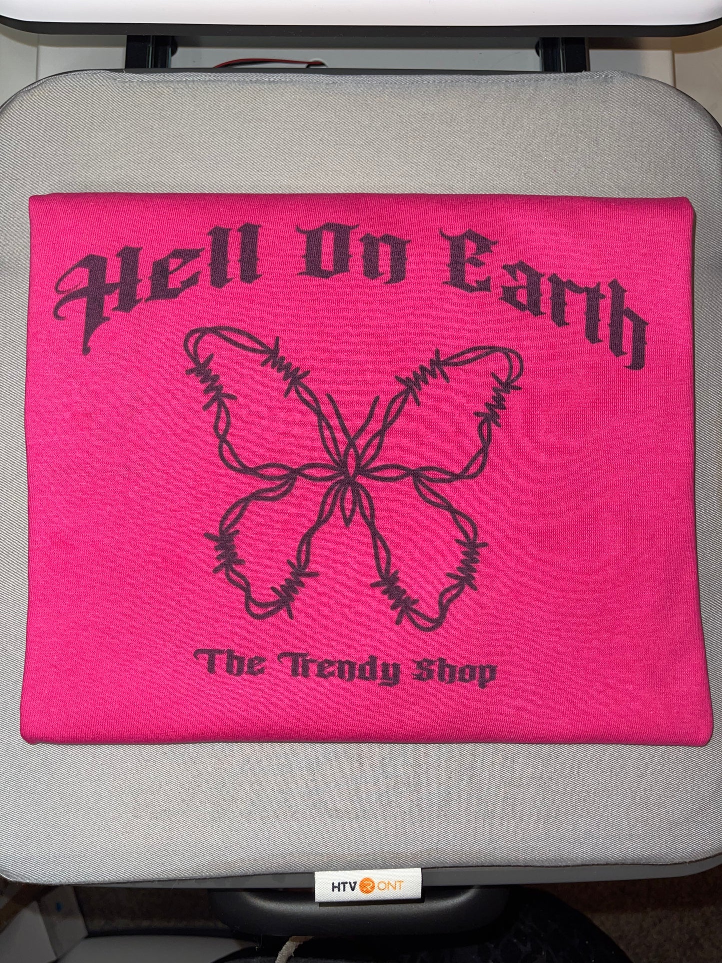 HOT PINK HELL ON EARTH TTS TEE